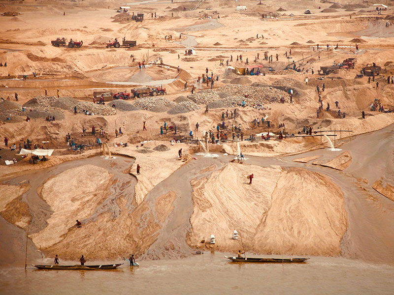 People working in mine. Mining, quarry, miners, Bangladesh