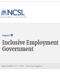 Inclusive Employment Practices in State Government